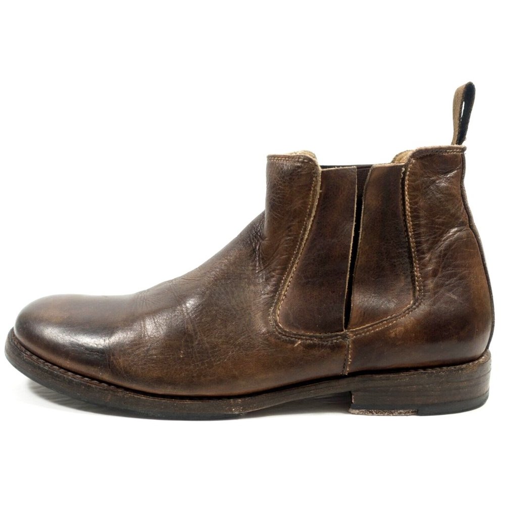 Bed Stu Cobbler Series Goodyear Welt Leather Chelsea Boots - Men's Size 9